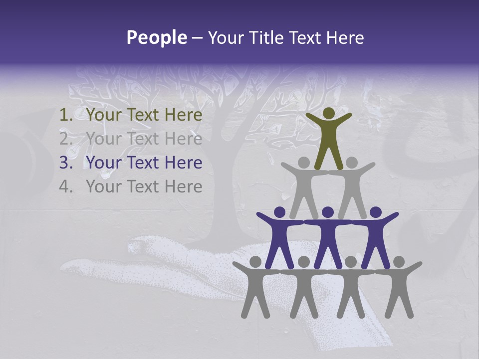 Graffiti City Expression PowerPoint Template