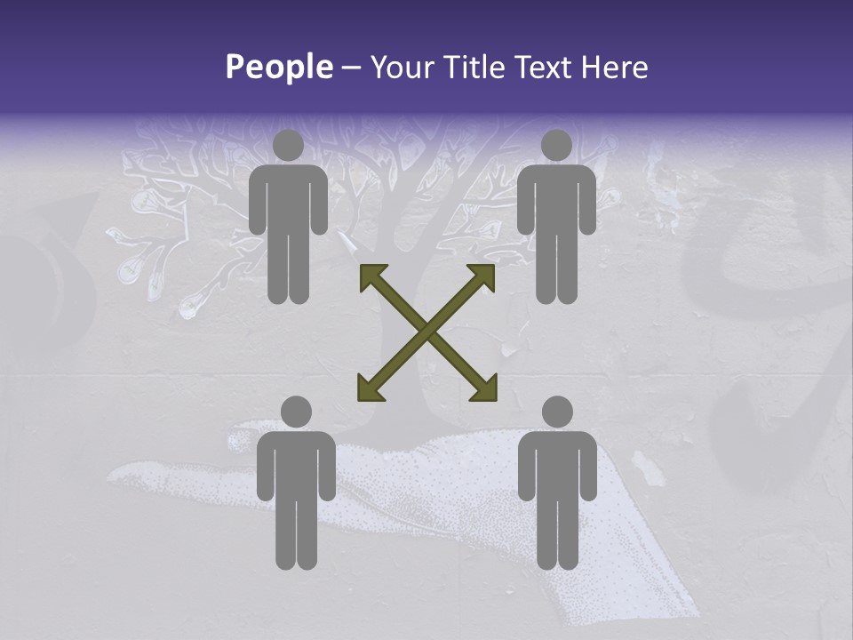 Graffiti City Expression PowerPoint Template