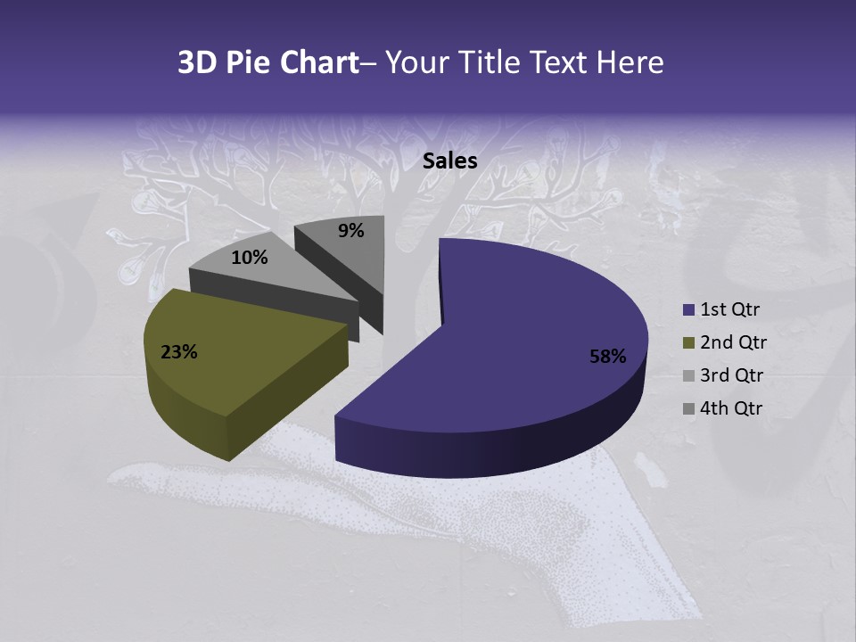 Graffiti City Expression PowerPoint Template