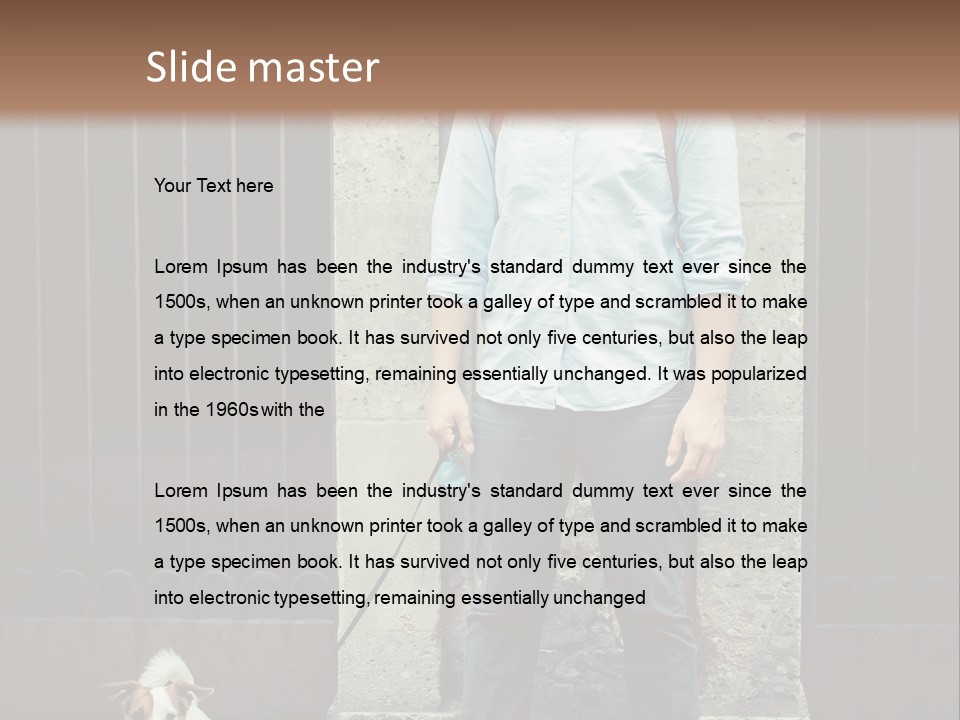 Young Love Urban PowerPoint Template