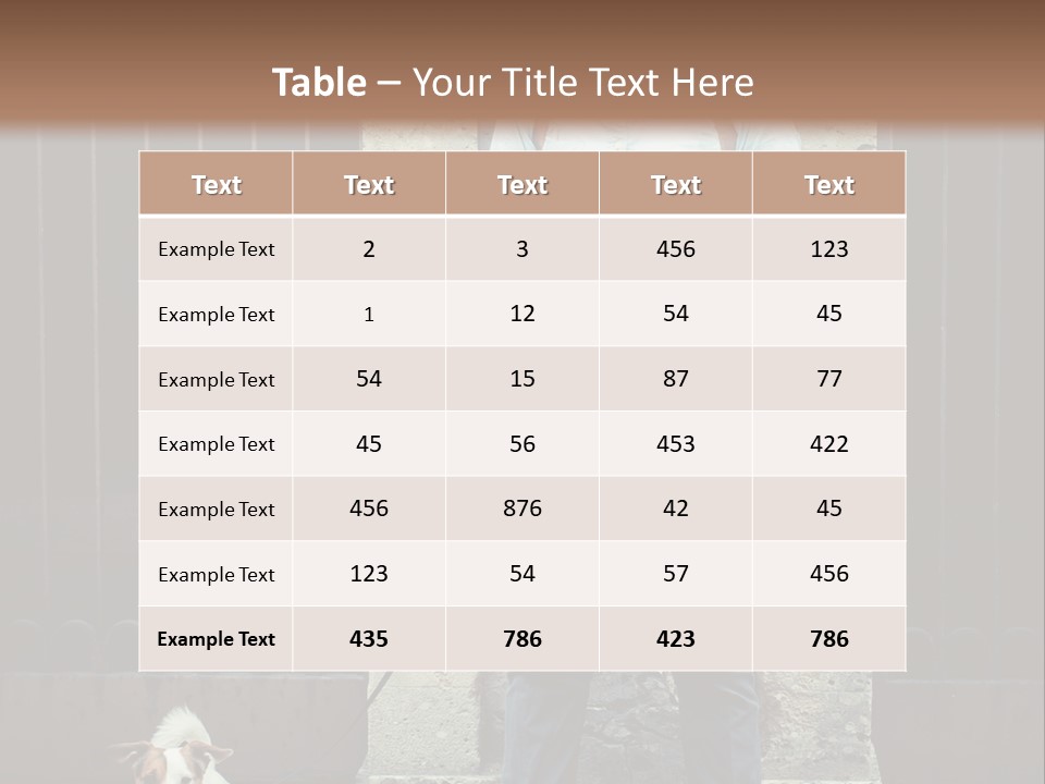 Young Love Urban PowerPoint Template