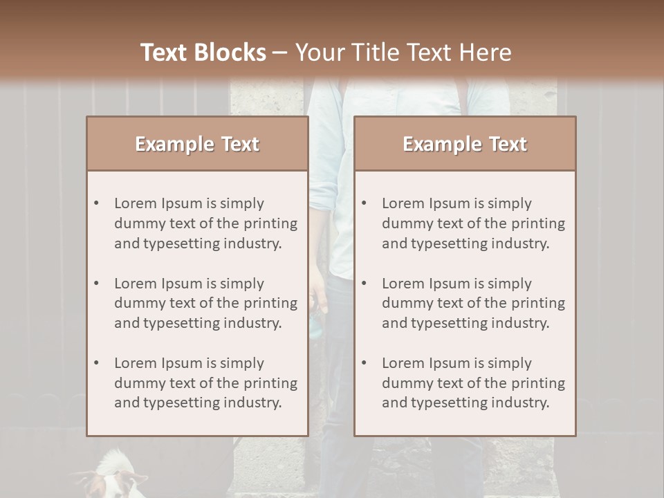 Young Love Urban PowerPoint Template