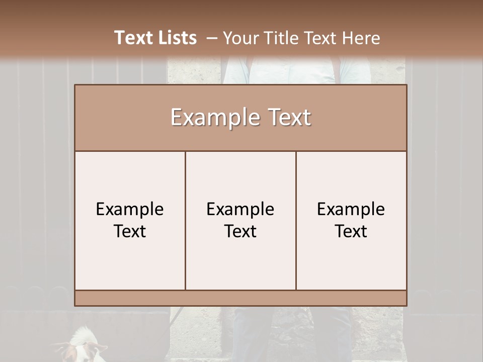 Young Love Urban PowerPoint Template