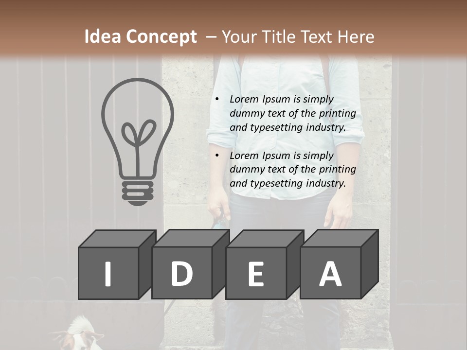 Young Love Urban PowerPoint Template