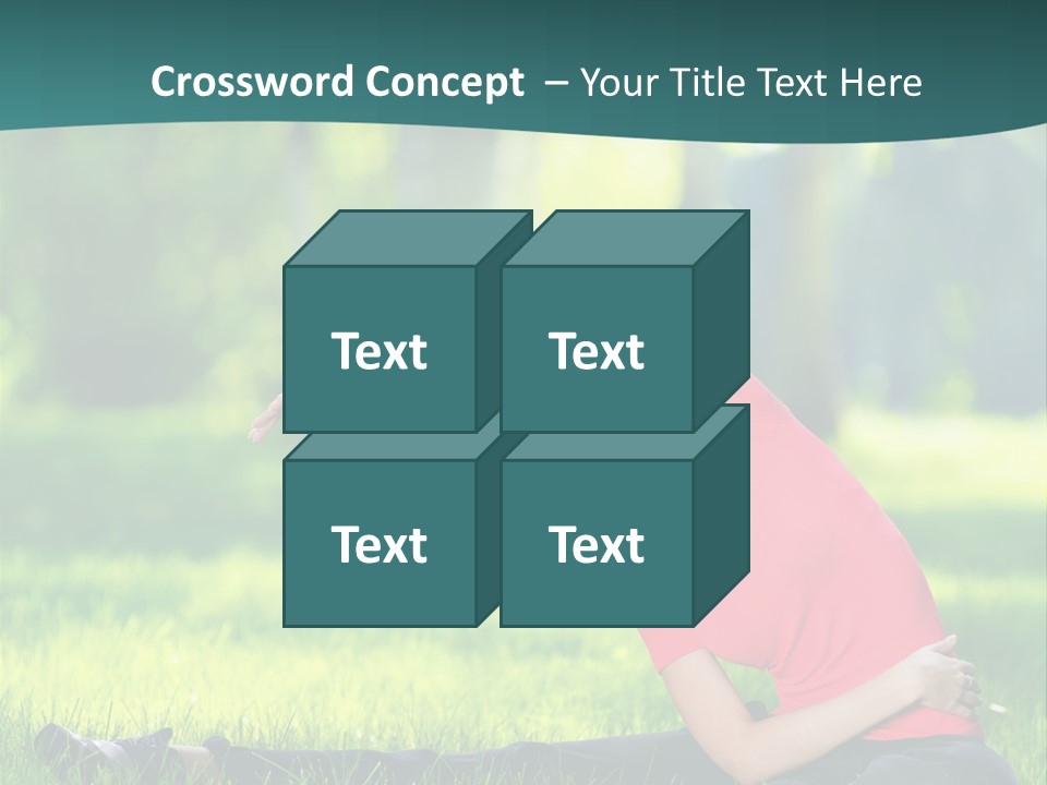 Stretching Active Energy PowerPoint Template