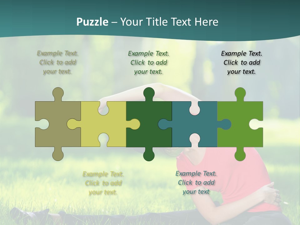 Stretching Active Energy PowerPoint Template
