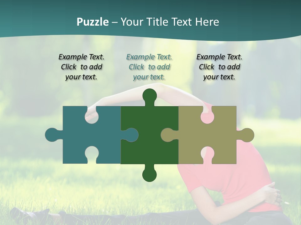 Stretching Active Energy PowerPoint Template