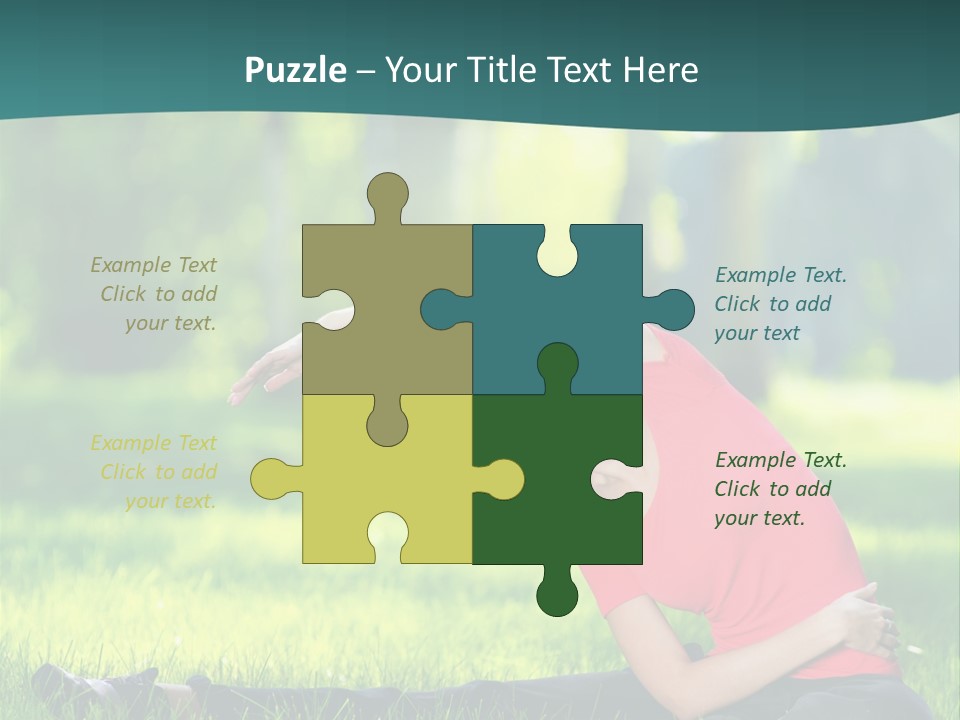 Stretching Active Energy PowerPoint Template