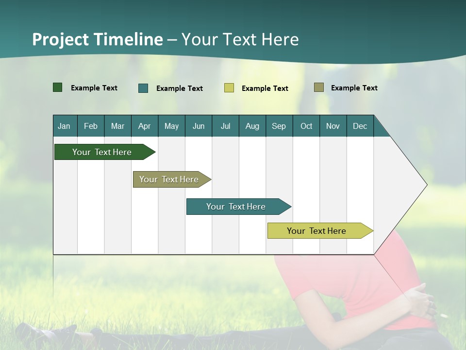 Stretching Active Energy PowerPoint Template