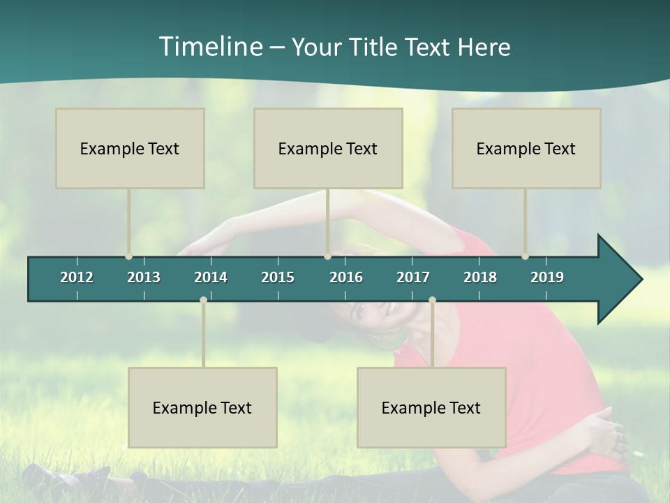 Stretching Active Energy PowerPoint Template