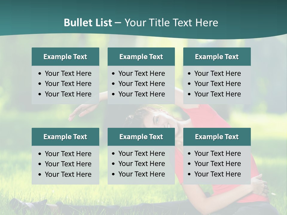 Stretching Active Energy PowerPoint Template
