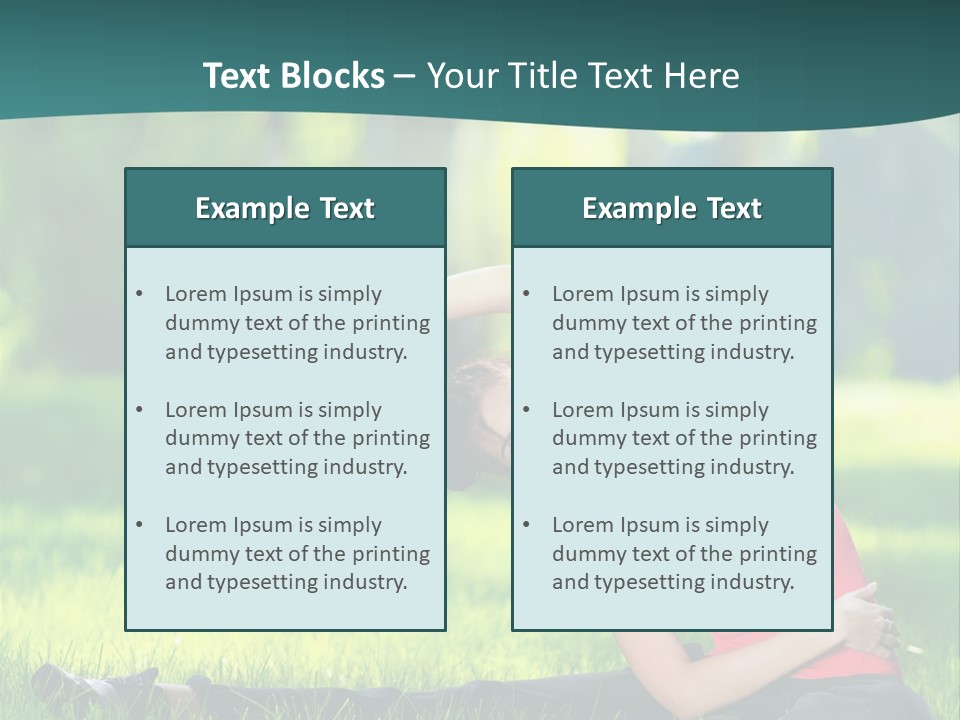 Stretching Active Energy PowerPoint Template