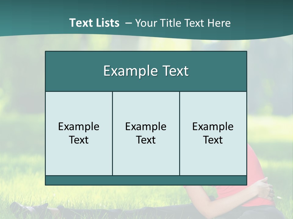 Stretching Active Energy PowerPoint Template