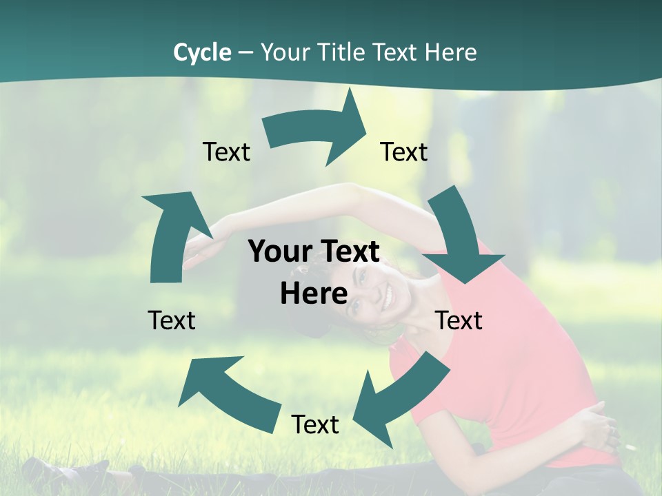 Stretching Active Energy PowerPoint Template