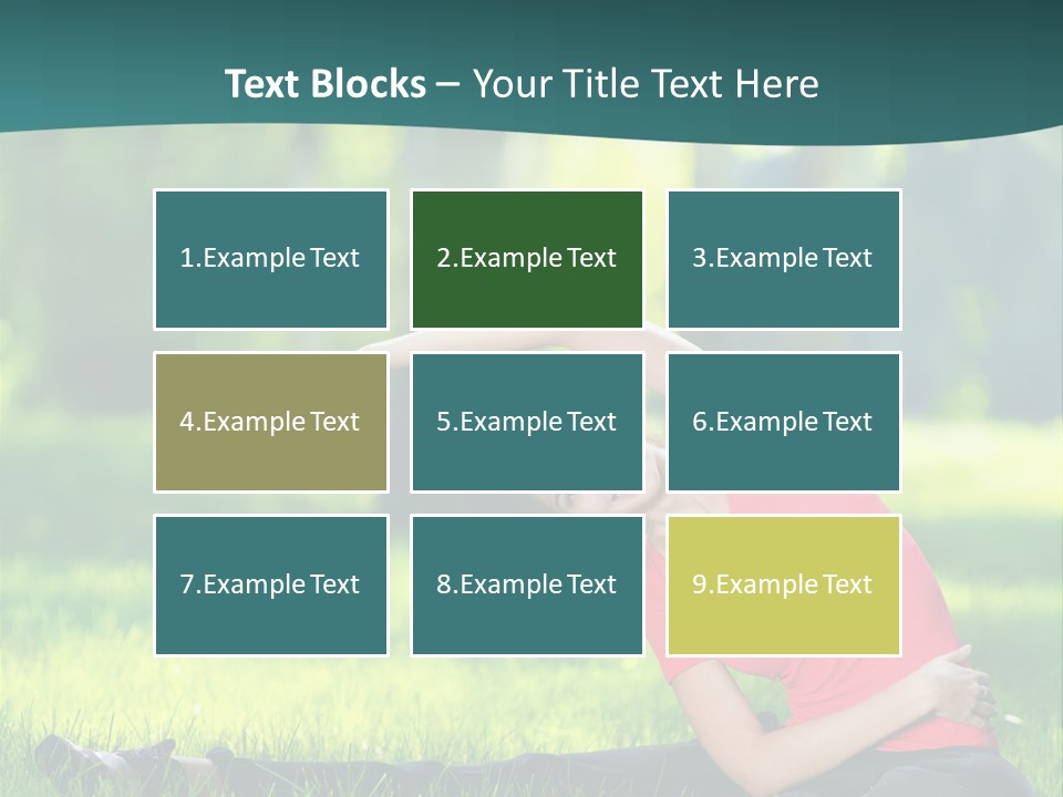Stretching Active Energy PowerPoint Template