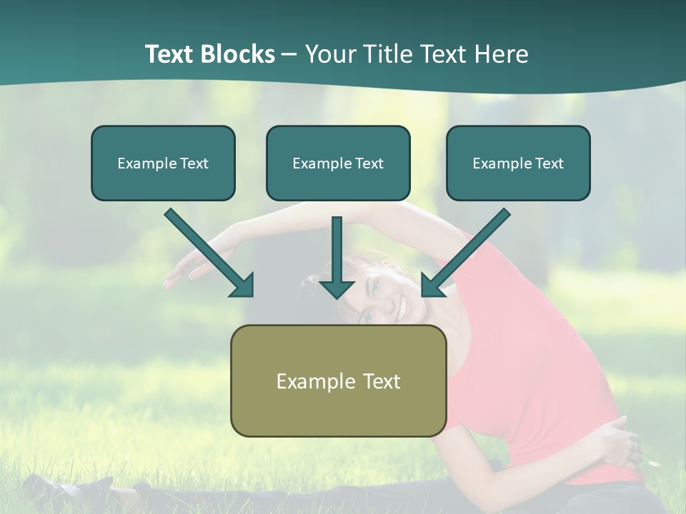 Stretching Active Energy PowerPoint Template