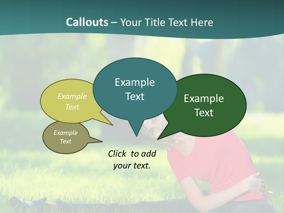 Stretching Active Energy PowerPoint Template