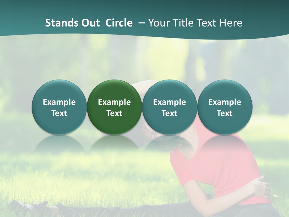 Stretching Active Energy PowerPoint Template