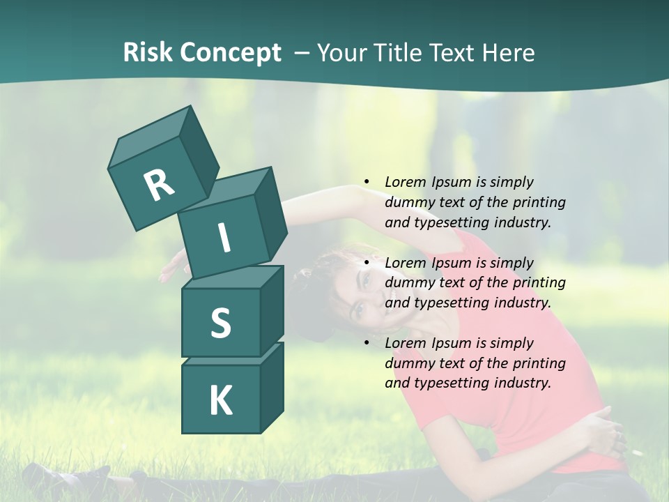 Stretching Active Energy PowerPoint Template