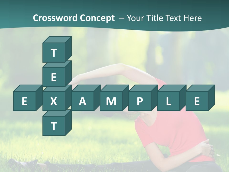 Stretching Active Energy PowerPoint Template