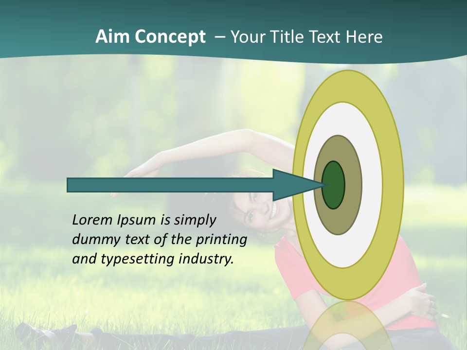 Stretching Active Energy PowerPoint Template