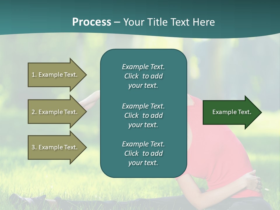 Stretching Active Energy PowerPoint Template