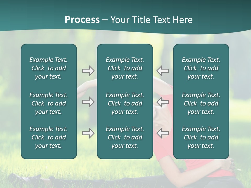 Stretching Active Energy PowerPoint Template