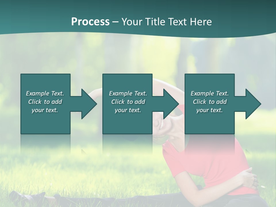 Stretching Active Energy PowerPoint Template