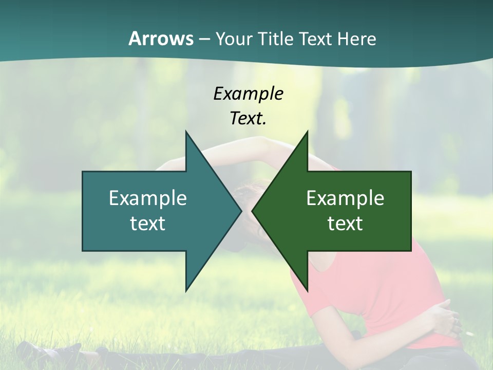 Stretching Active Energy PowerPoint Template