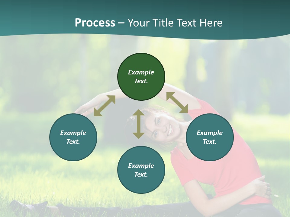 Stretching Active Energy PowerPoint Template