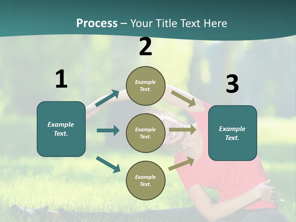 Stretching Active Energy PowerPoint Template