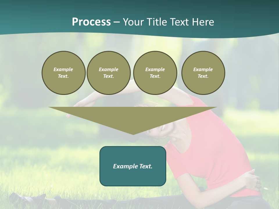 Stretching Active Energy PowerPoint Template