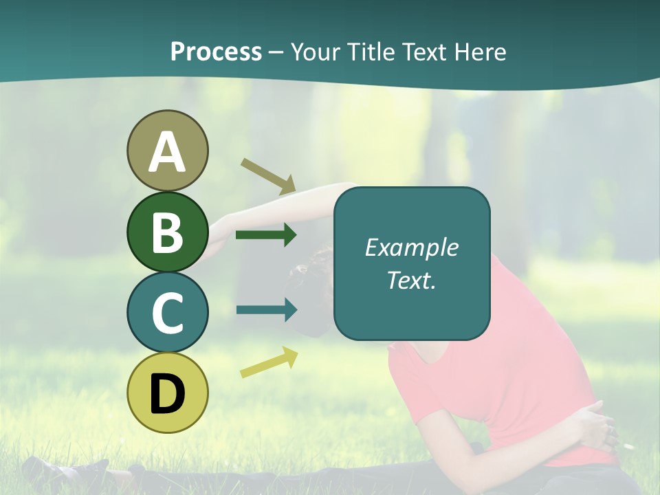 Stretching Active Energy PowerPoint Template