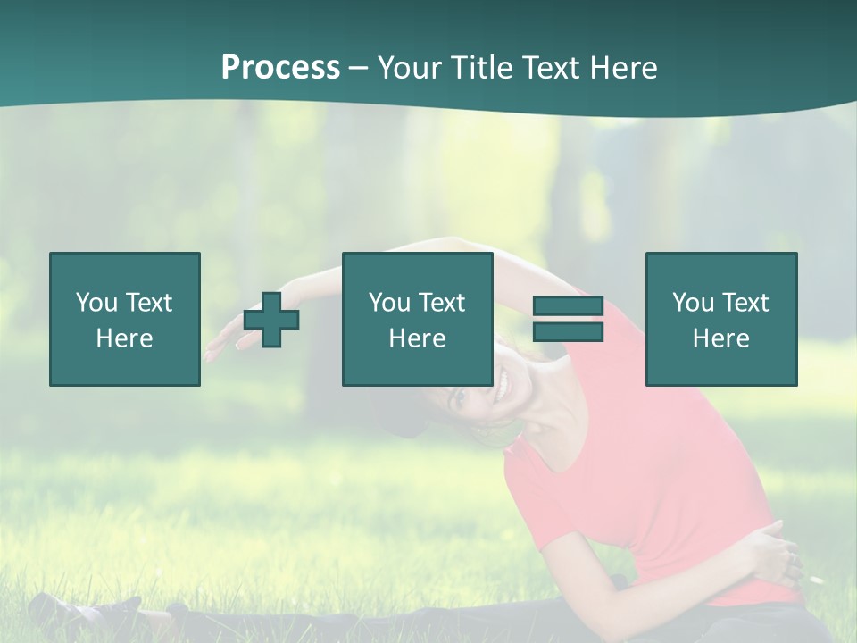 Stretching Active Energy PowerPoint Template