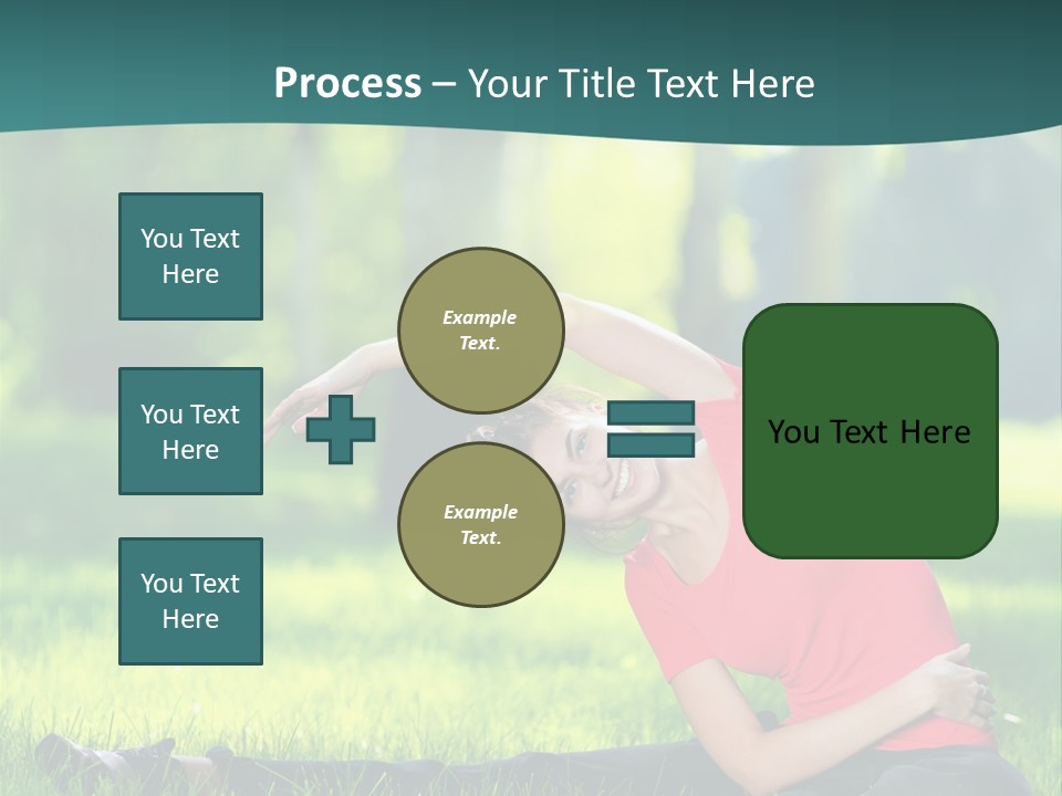 Stretching Active Energy PowerPoint Template