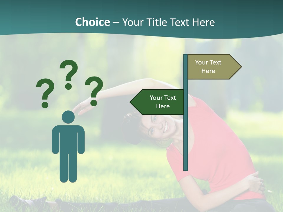 Stretching Active Energy PowerPoint Template