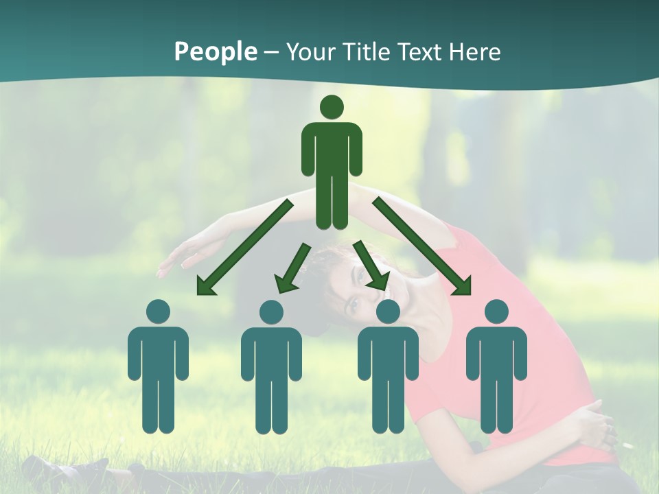 Stretching Active Energy PowerPoint Template