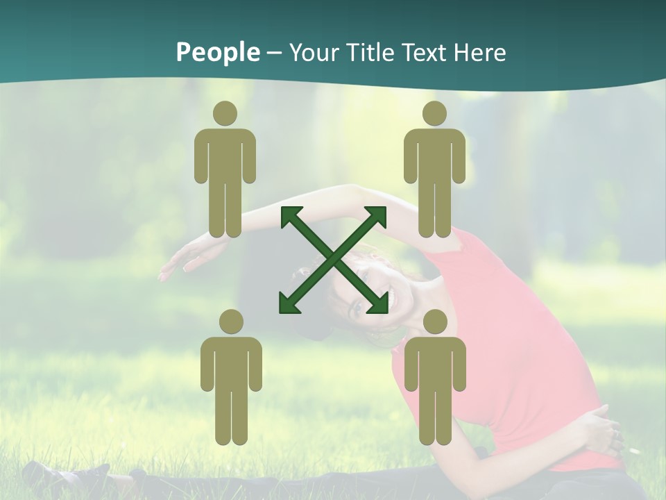 Stretching Active Energy PowerPoint Template