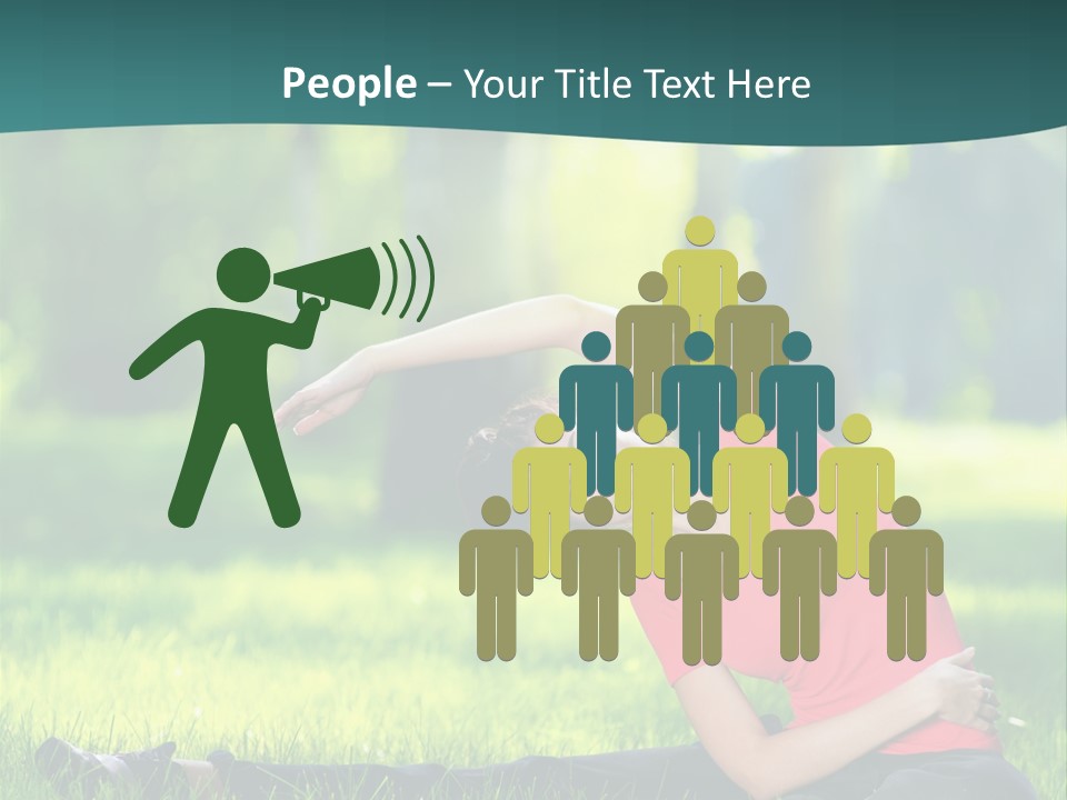 Stretching Active Energy PowerPoint Template