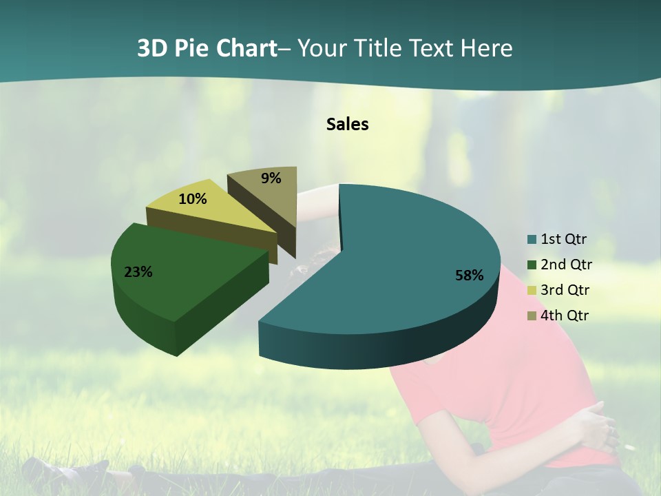 Stretching Active Energy PowerPoint Template