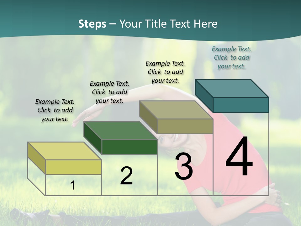 Stretching Active Energy PowerPoint Template