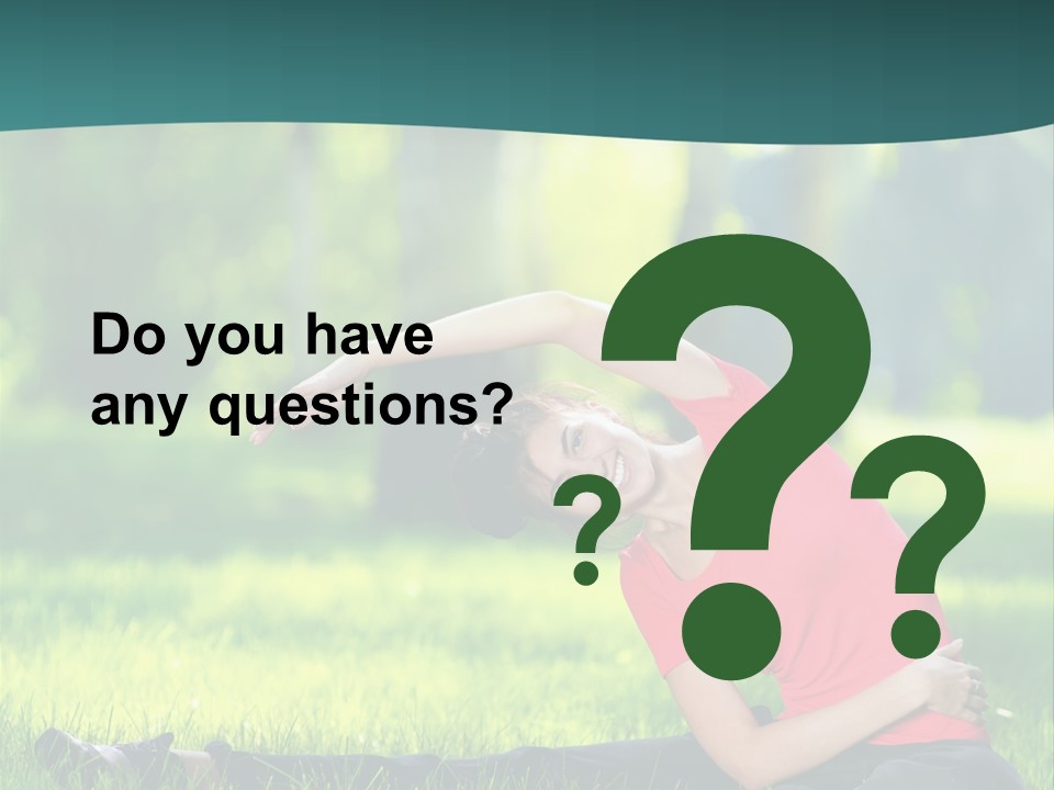 Stretching Active Energy PowerPoint Template