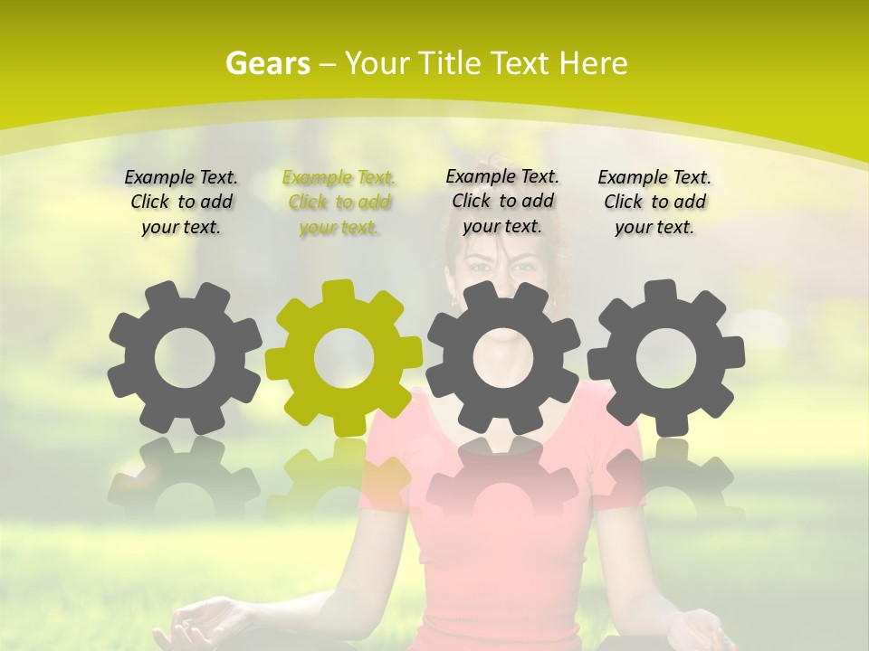 Fresh Pilates Serene PowerPoint Template