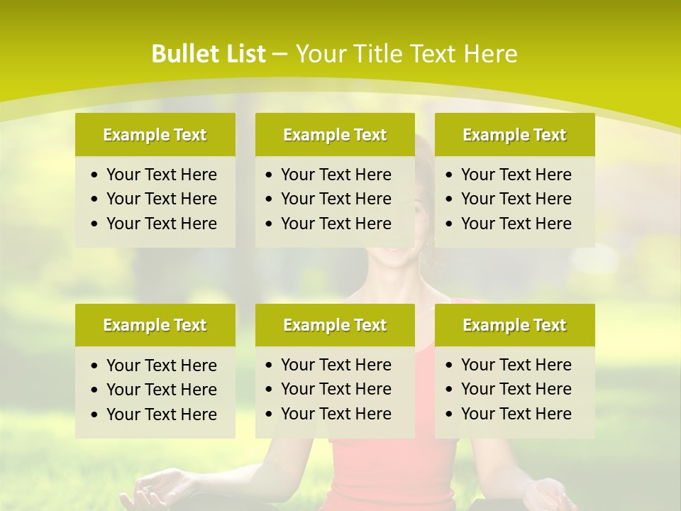 Fresh Pilates Serene PowerPoint Template