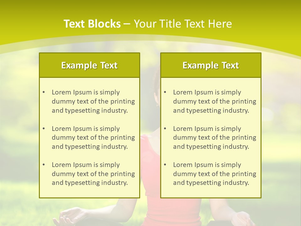 Fresh Pilates Serene PowerPoint Template