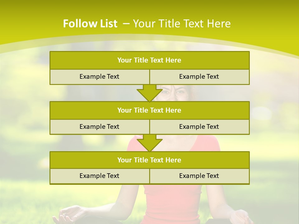 Fresh Pilates Serene PowerPoint Template