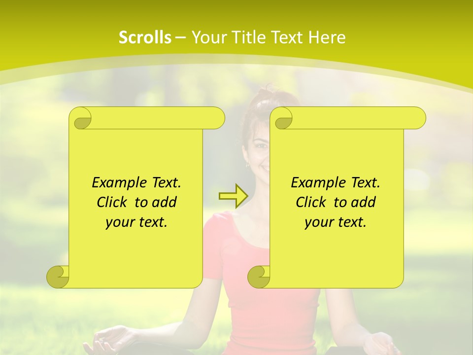 Fresh Pilates Serene PowerPoint Template