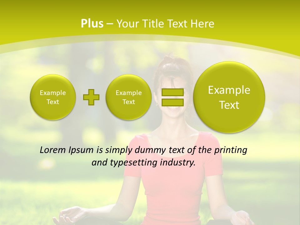 Fresh Pilates Serene PowerPoint Template