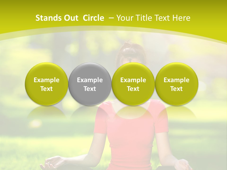 Fresh Pilates Serene PowerPoint Template