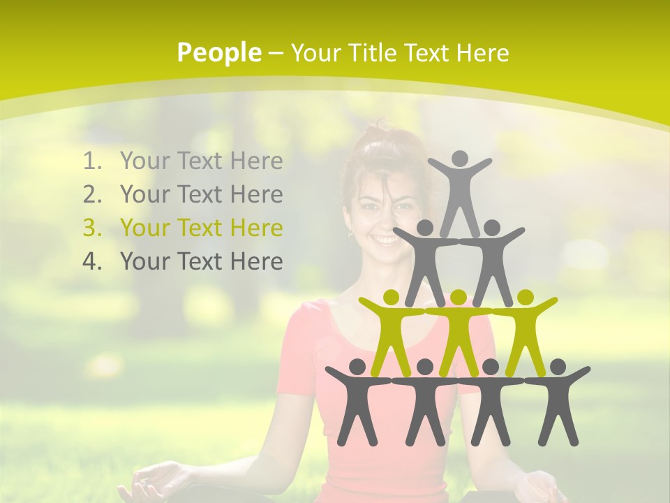 Fresh Pilates Serene PowerPoint Template